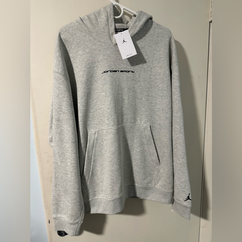 Jordan Men’s Sport Hoop Dri Fit Fleece Pullover Hooded Sweatshirt